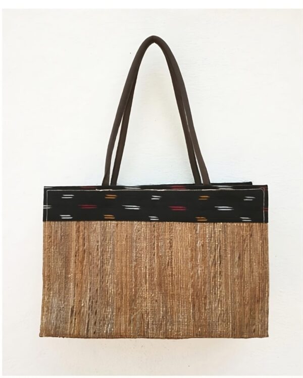 Organic Luxury handmade Woven Bag( 3 pocket)